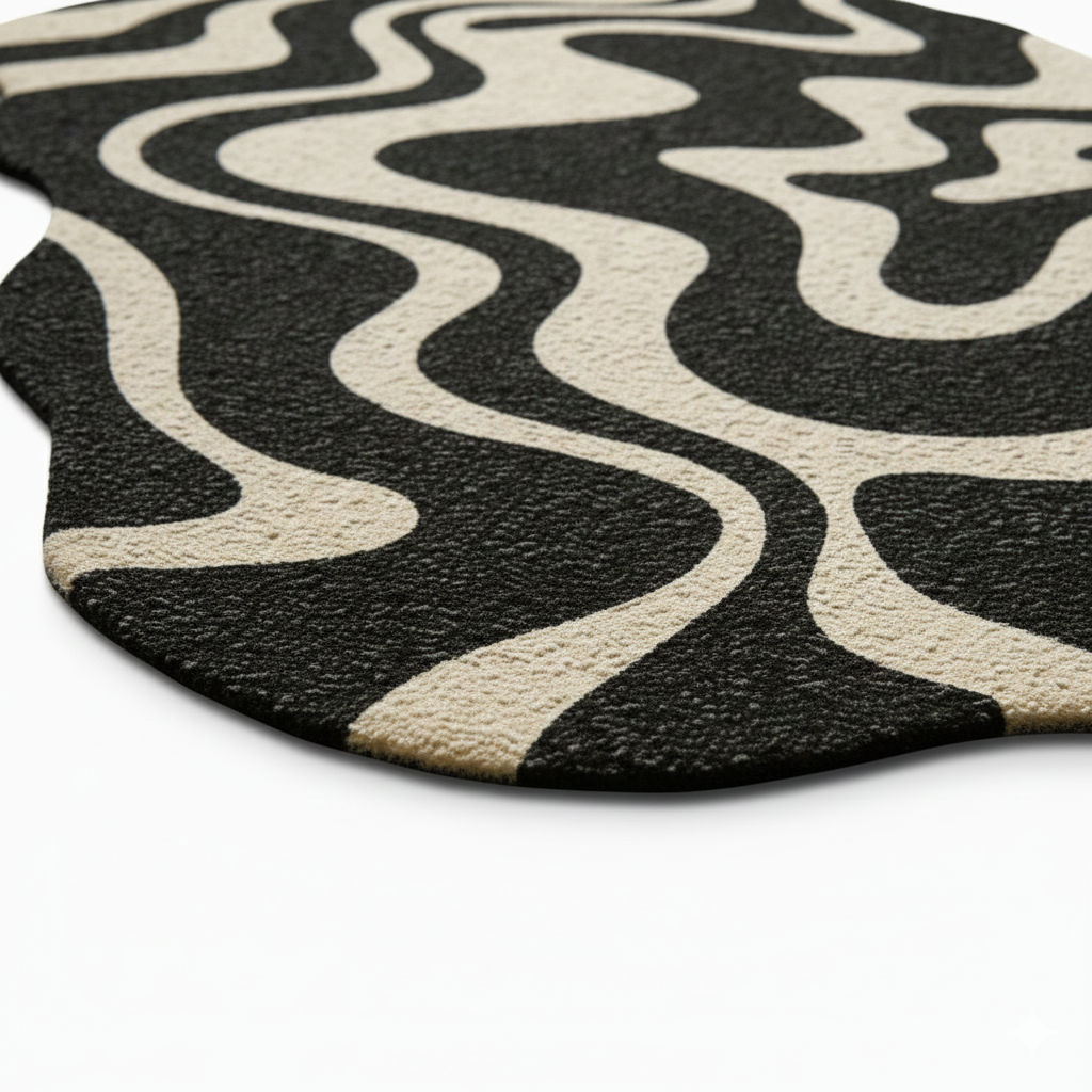 KARINO - Hand Tufted Irregular Carpet